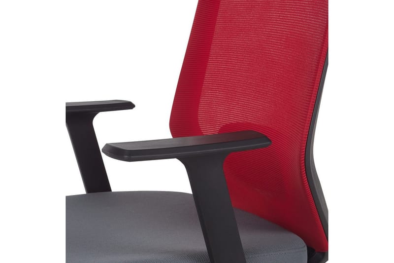 Kontorsstol Virtuoso Röd/grå/svart - Röd/grå/svart - Möbler - Fåtölj & stolar - Kontorsstol & skrivbordsstol