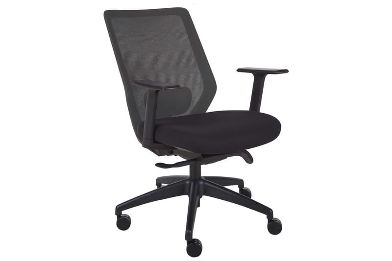 Kontorsstol Virtuoso Svart/beige - Svart/beige - Möbler - Fåtölj & stolar - Kontorsstol & skrivbordsstol
