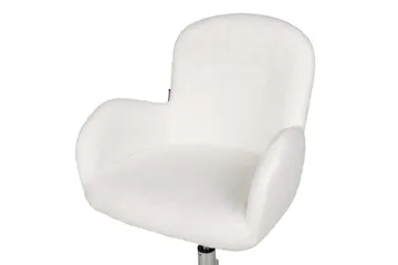 Kontorsstol Priddy Vit/Silver - Vit/Silver - Möbler - Fåtölj & stolar - Kontorsstol & skrivbordsstol