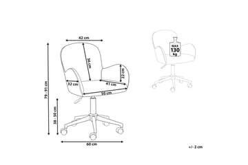 Kontorsstol Priddy - Möbler - Fåtölj & stolar - Kontorsstol & skrivbordsstol