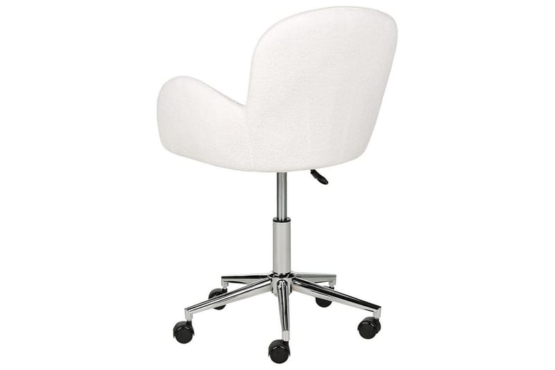 Kontorsstol Priddy Vit/Silver - Vit/Silver - Möbler - Fåtölj & stolar - Kontorsstol & skrivbordsstol