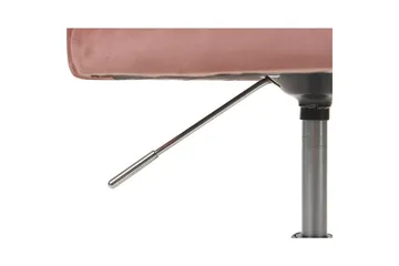 Kontorsstol Parrish Rosa/svart/silver - Rosa/svart/silver - Möbler - Fåtölj & stolar - Kontorsstol & skrivbordsstol