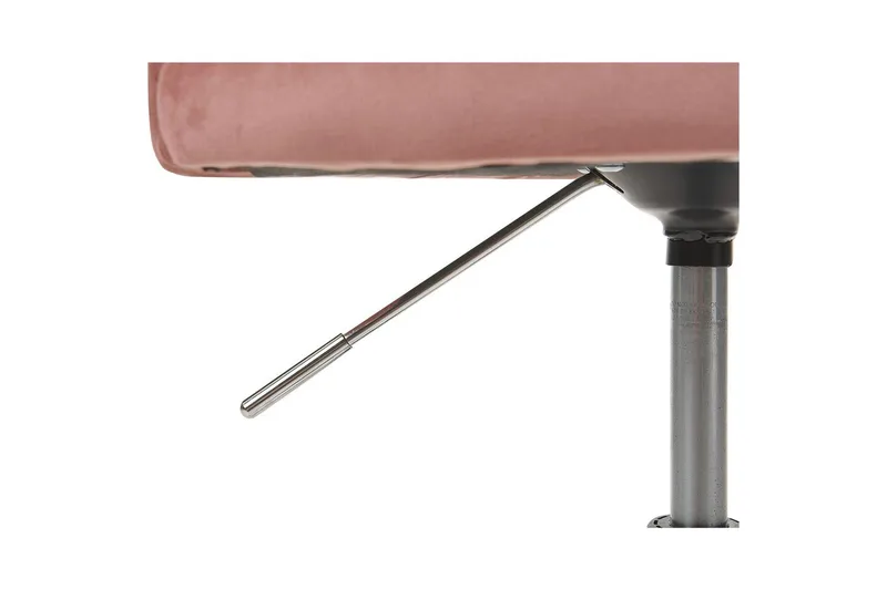 Kontorsstol Parrish Rosa/svart/silver - Rosa/svart/silver - Möbler - Fåtölj & stolar - Kontorsstol & skrivbordsstol