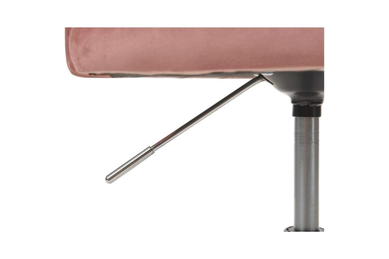 Kontorsstol Parrish Rosa/svart/silver - Rosa/svart/silver - Möbler - Fåtölj & stolar - Kontorsstol & skrivbordsstol