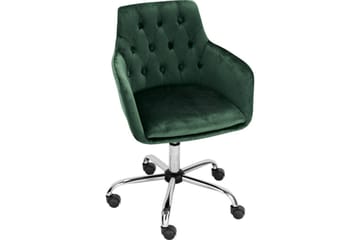 Kontorsstol Perry Mörkgrön - Mörkgrön - Möbler - Fåtölj & stolar - Kontorsstol & skrivbordsstol