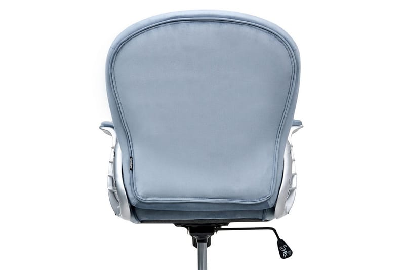 Kontorsstol Princess - Blå, Silver, Svart - Möbler - Fåtölj & stolar - Kontorsstol & skrivbordsstol