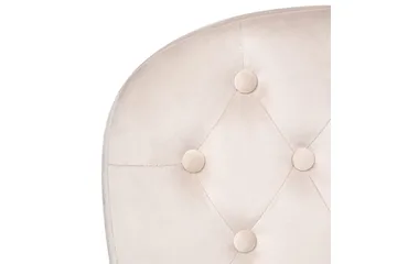 Kontorsstol Princess - Beige, Silver, Svart - Möbler - Fåtölj & stolar - Kontorsstol & skrivbordsstol