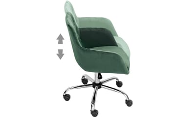 Kontorsstol Perry Mörkgrön - Mörkgrön - Möbler - Fåtölj & stolar - Kontorsstol & skrivbordsstol