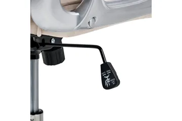 Kontorsstol Princess - Beige, Silver, Svart - Möbler - Fåtölj & stolar - Kontorsstol & skrivbordsstol