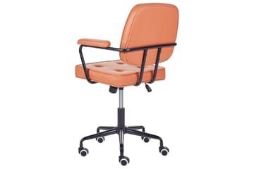 Kontorsstol Pawnee Orange/Svart - Orange/Svart - Möbler - Fåtölj & stolar - Kontorsstol & skrivbordsstol