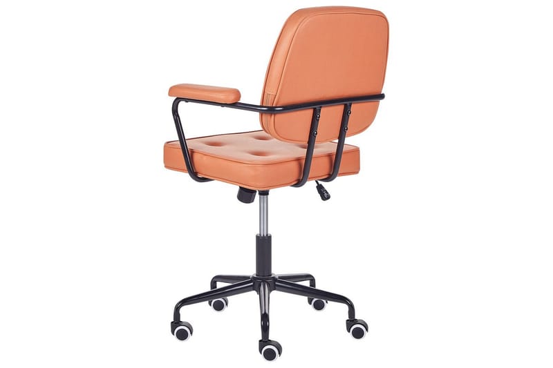 Kontorsstol Pawnee Orange/Svart - Orange/Svart - Möbler - Fåtölj & stolar - Kontorsstol & skrivbordsstol