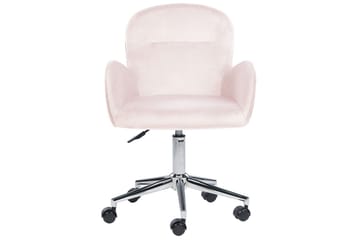 Kontorsstol Priddy Rosa - Rosa - Möbler - Fåtölj & stolar - Kontorsstol & skrivbordsstol