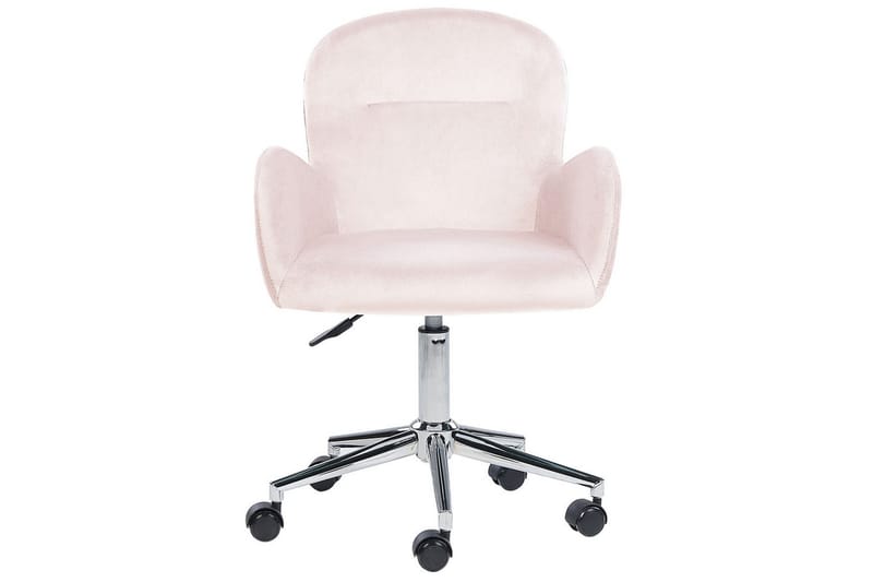 Kontorsstol Priddy Rosa - Rosa - Möbler - Fåtölj & stolar - Kontorsstol & skrivbordsstol