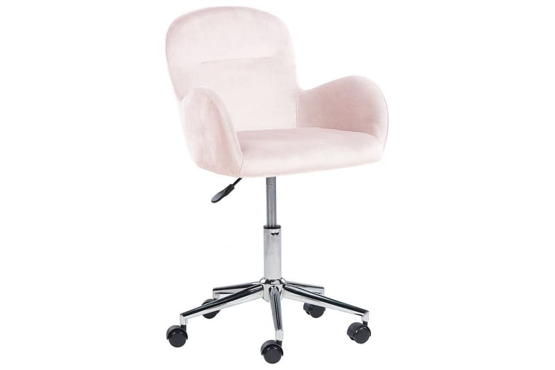 Kontorsstol Priddy Rosa - Rosa - Möbler - Fåtölj & stolar - Kontorsstol & skrivbordsstol