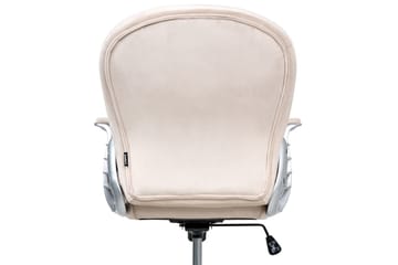 Kontorsstol Princess - Beige, Silver, Svart - Möbler - Fåtölj & stolar - Kontorsstol & skrivbordsstol