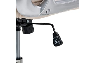 Kontorsstol Princess - Beige, Silver, Svart - Möbler - Fåtölj & stolar - Kontorsstol & skrivbordsstol