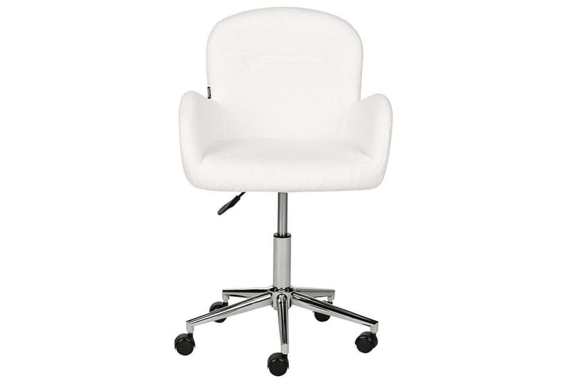 Kontorsstol Priddy Vit/Silver - Vit/Silver - Möbler - Fåtölj & stolar - Kontorsstol & skrivbordsstol