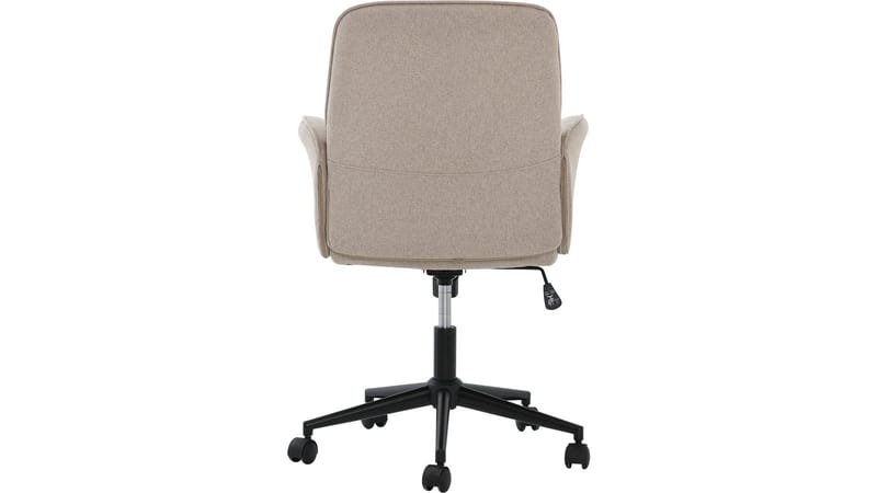 Kontorstol Ylvara Låg Rygg - Beige - Möbler - Fåtölj & stolar - Kontorsstol & skrivbordsstol