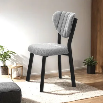Krylor Matstol - Grå - Möbler - Fåtölj & stolar - Matstol & köksstol
