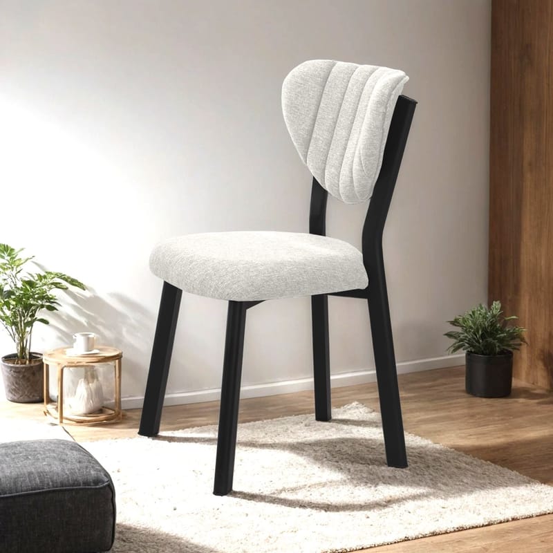 Krylor Matstol - Kräm - Möbler - Fåtölj & stolar - Matstol & köksstol