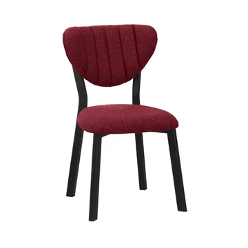 Krylor Matstol - Vinröd - Möbler - Fåtölj & stolar - Matstol & köksstol