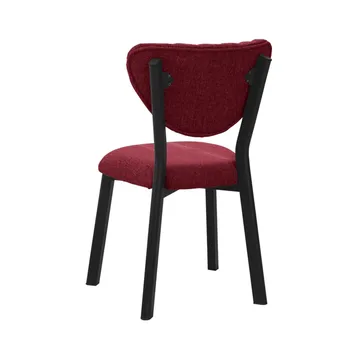 Krylor Matstol - Vinröd - Möbler - Fåtölj & stolar - Matstol & köksstol