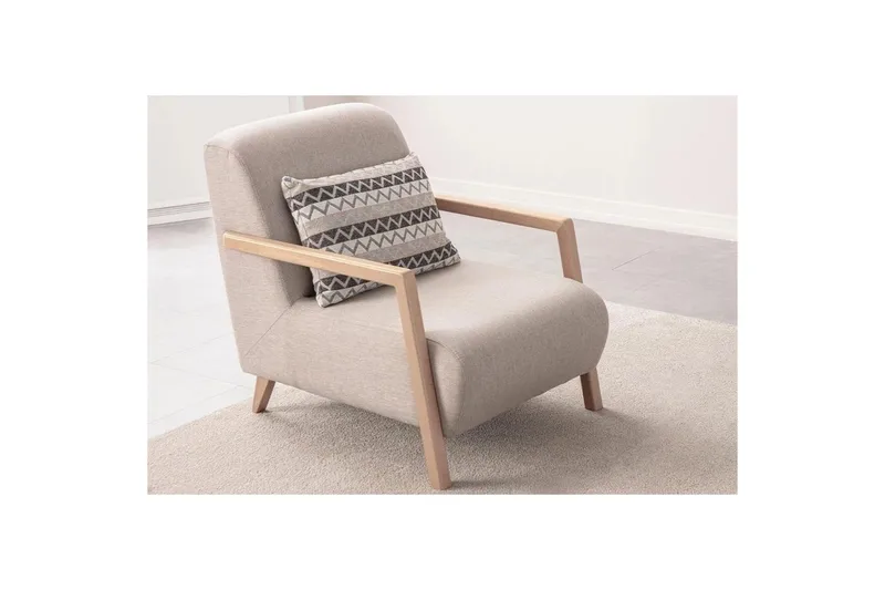 Latrona Fåtölj - Krämvit - Möbler - Fåtölj & stolar - Fåtölj