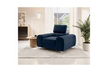 Laurece Fåtölj - Blå - Möbler - Fåtölj & stolar - Fåtölj