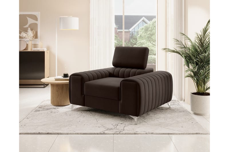 Laurece Fåtölj - Brun - Möbler - Fåtölj & stolar - Fåtölj