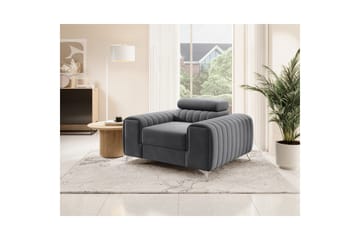 Laurece Fåtölj - Grå - Möbler - Fåtölj & stolar - Fåtölj