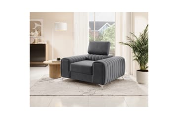 Laurece Fåtölj - Grå - Möbler - Fåtölj & stolar - Fåtölj