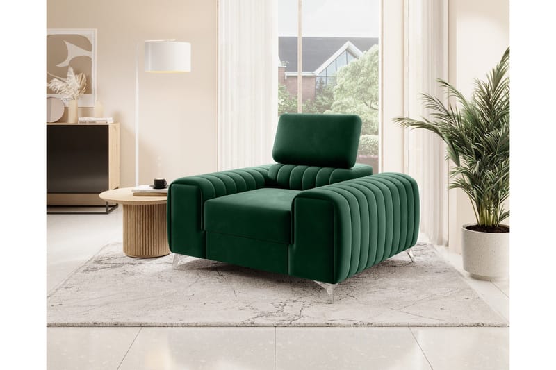 Laurece Fåtölj - Grön - Möbler - Fåtölj & stolar - Fåtölj