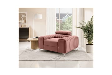 Laurece Fåtölj - Rosa - Möbler - Fåtölj & stolar - Fåtölj