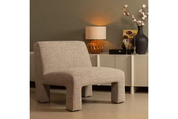Lavid Fåtölj i Tyg - Beige - Möbler - Fåtölj & stolar - Fåtölj