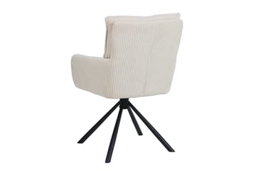 Les Karmstol - Vit - Möbler - Fåtölj & stolar - Matstol & köksstol