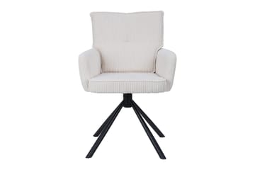 Les Karmstol - Vit - Möbler - Fåtölj & stolar - Matstol & köksstol