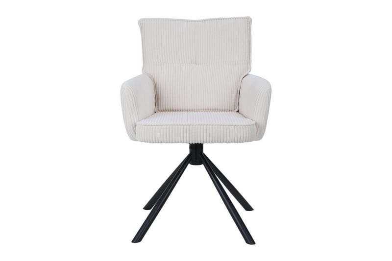 Les Karmstol - Vit - Möbler - Fåtölj & stolar - Matstol & köksstol