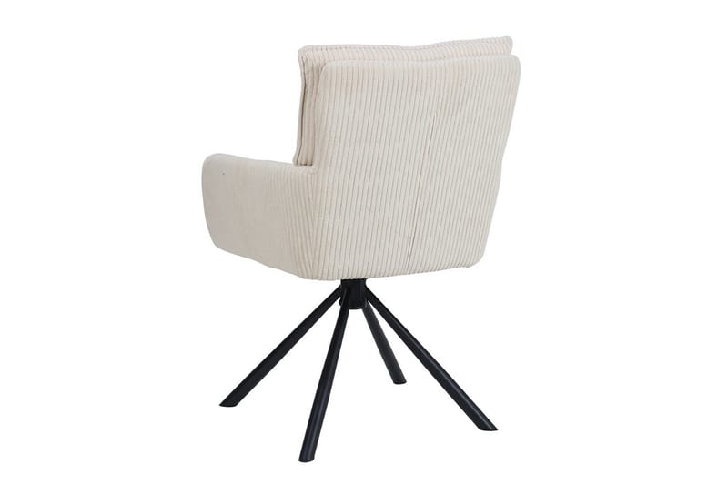 Les Karmstol - Vit - Möbler - Fåtölj & stolar - Matstol & köksstol