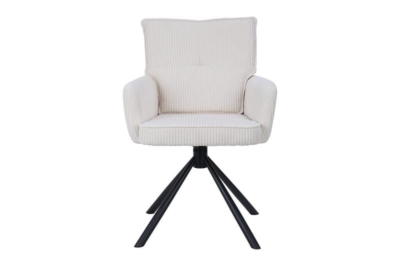 Les Karmstol - Vit - Möbler - Fåtölj & stolar - Matstol & köksstol