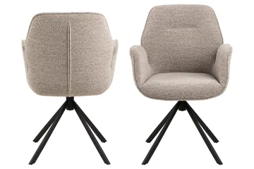 Lipie Karmstol - Beige - Möbler - Fåtölj & stolar - Matstol & köksstol