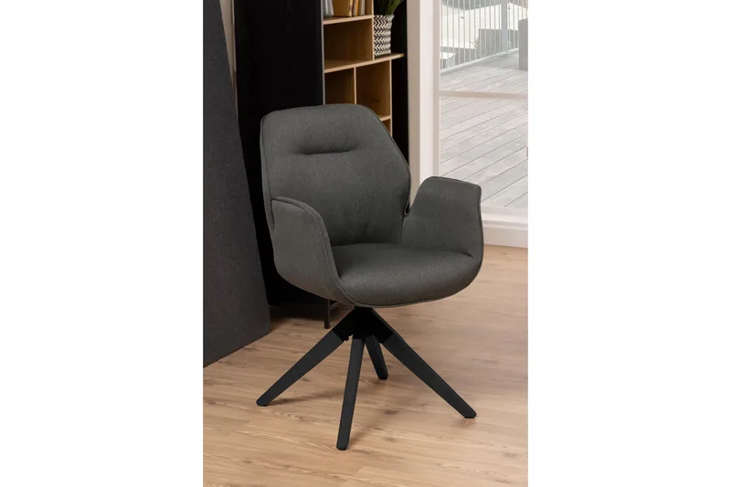 Lipie Karmstol - Grå - Möbler - Fåtölj & stolar - Matstol & köksstol