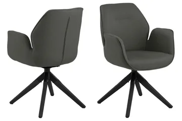 Lipie Karmstol - Grå - Möbler - Fåtölj & stolar - Matstol & köksstol