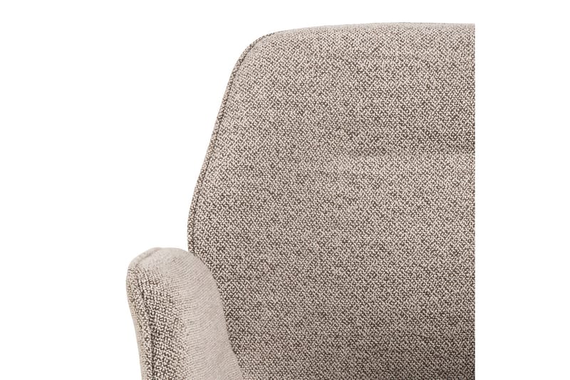 Lipie Matstol i Bouclé med Metallben - Beige - Möbler - Fåtölj & stolar - Matstol & köksstol