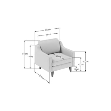 Lorvas Fåtölj - Senapsgul - Möbler - Fåtölj & stolar - Fåtölj