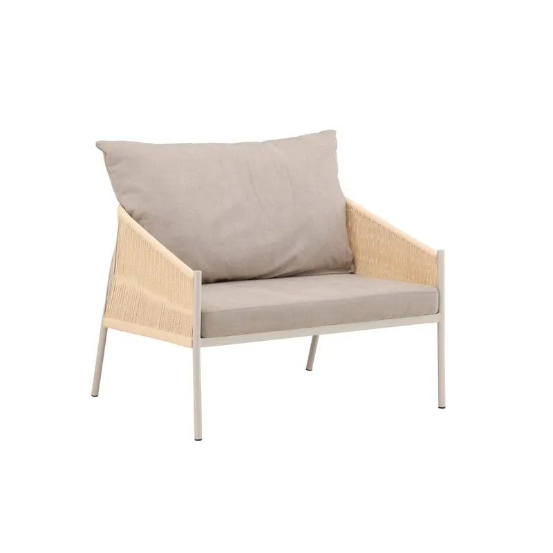Louie Fåtölj i Linne, Beige