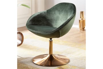 Lounge & Cocktailstol Wohnling Siran Sammet Klädd Industriell - Möbler - Fåtölj & stolar - Fåtölj