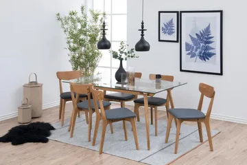 Luetta Matstol - Grå - Möbler - Fåtölj & stolar - Matstol & köksstol