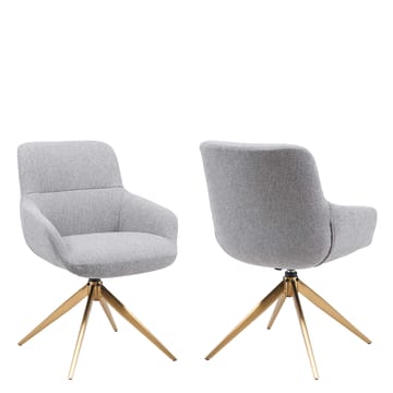 Lyrin Kontorsstol 2-pack - Grå - Möbler - Fåtölj & stolar - Kontorsstol & skrivbordsstol