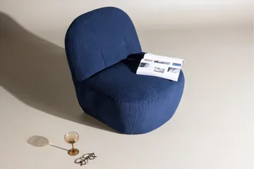 Mahla Fåtölj - Navy - Möbler - Fåtölj & stolar - Fåtölj