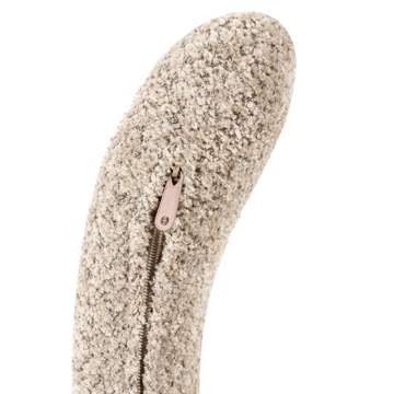 Makela Modern Rund Fåtölj i Boucle - Ljus Taupe - Möbler - Fåtölj & stolar - Fåtölj